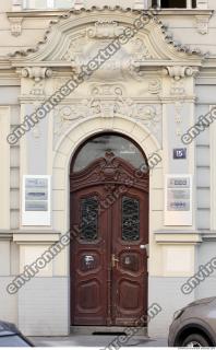 door double wooden ornate 0001